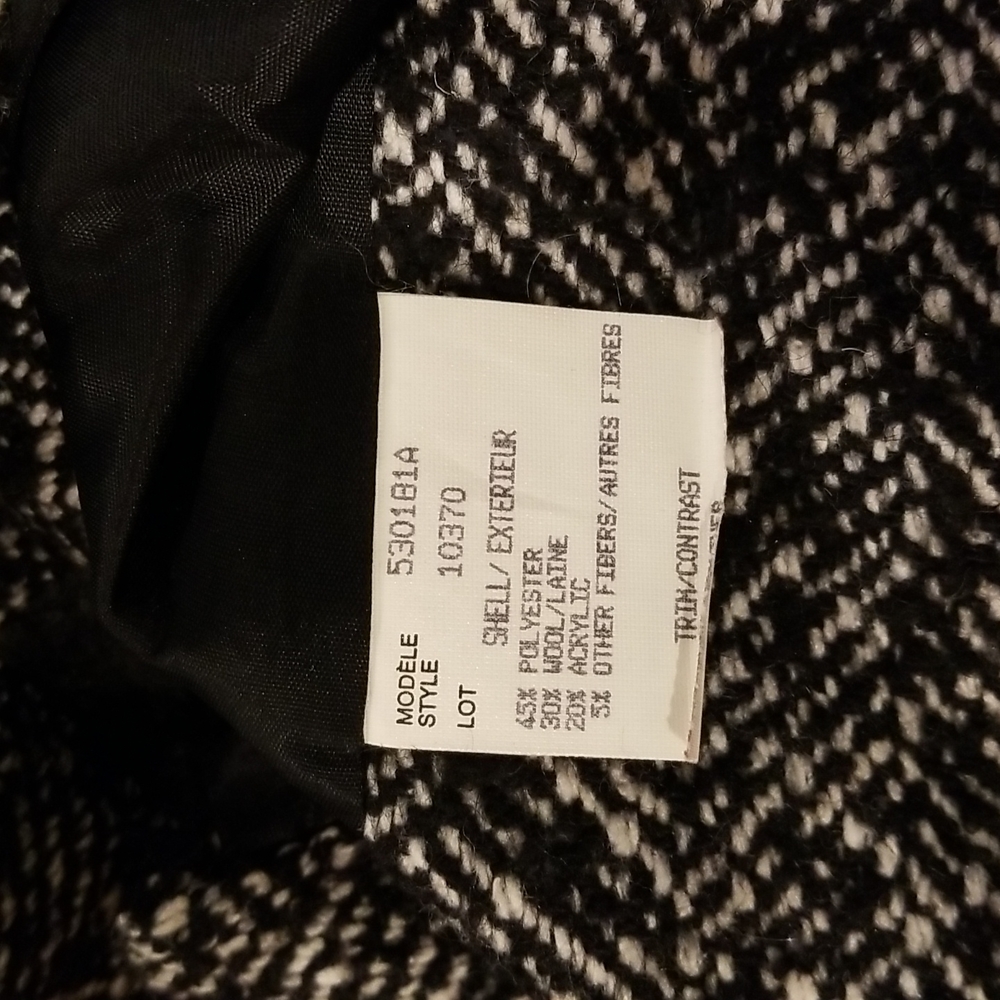 Leather & Tweed Coat ♥ - Picture 9 of 10